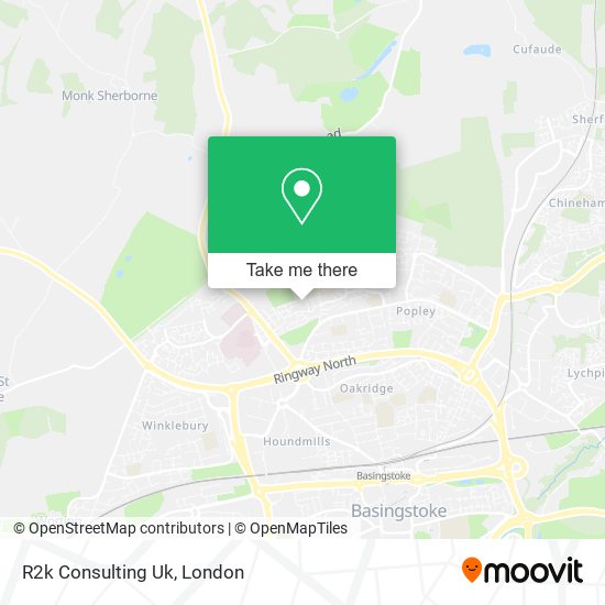 R2k Consulting Uk map