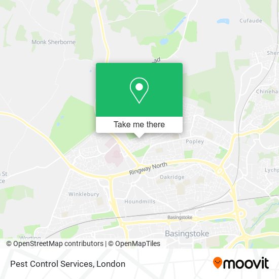 Pest Control Services map