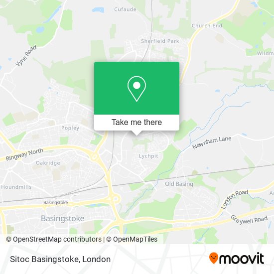 Sitoc Basingstoke map