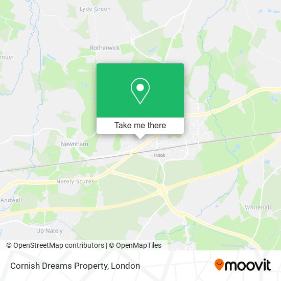 Cornish Dreams Property map