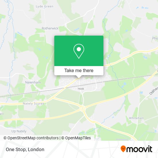 One Stop map
