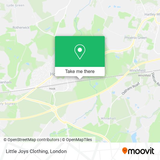 Little Joys Clothing map