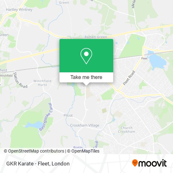 GKR Karate - Fleet map