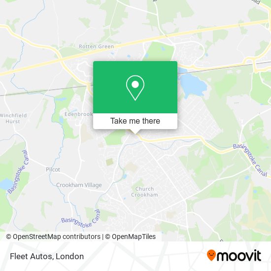 Fleet Autos map