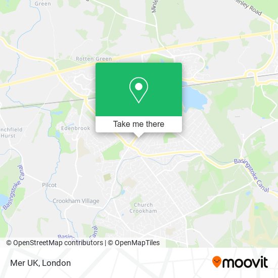 Mer UK map