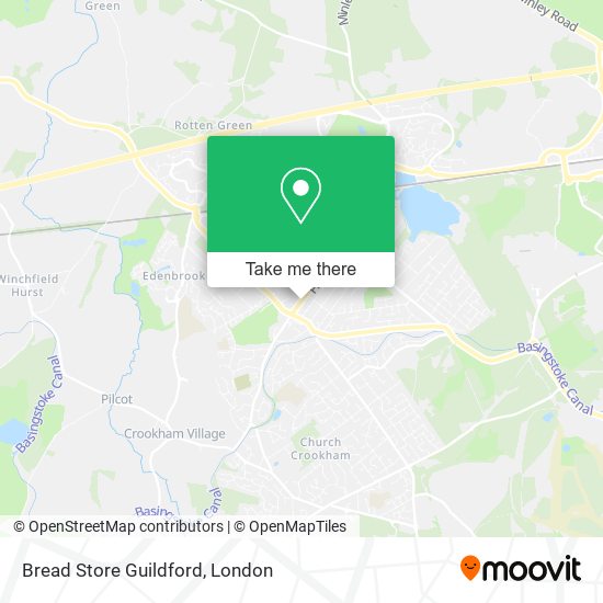 Bread Store Guildford map