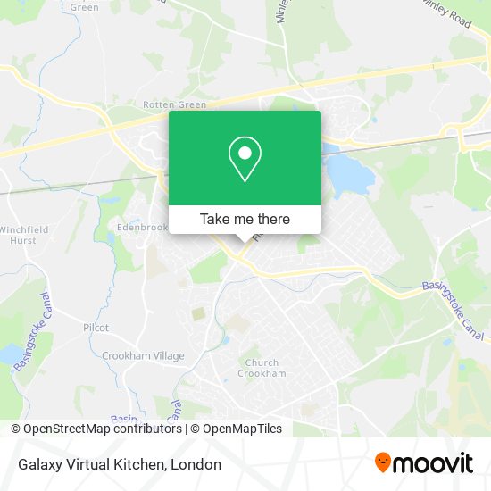 Galaxy Virtual Kitchen map