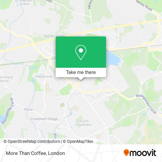 More Than Coffee map