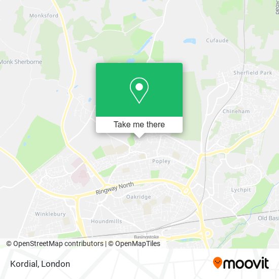 Kordial map
