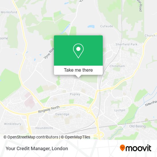 Your Credit Manager map