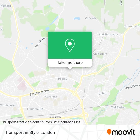 Transport in Style map