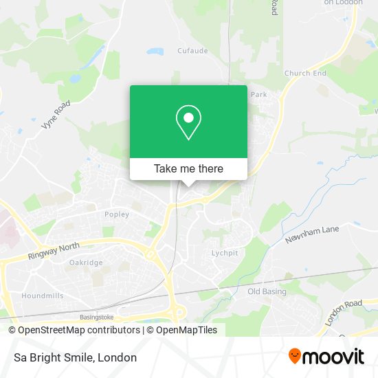 Sa Bright Smile map