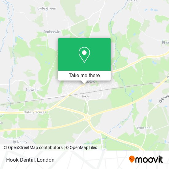 Hook Dental map
