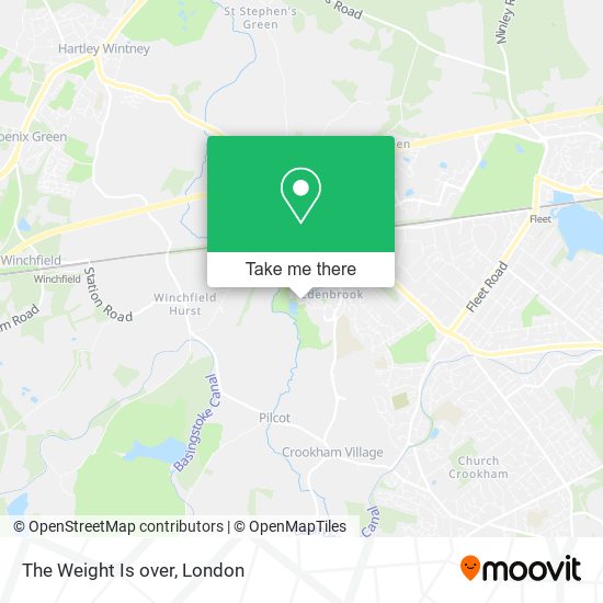 The Weight Is over map