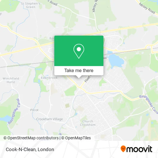 Cook-N-Clean map