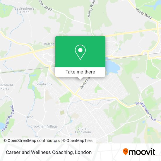 Career and Wellness Coaching map