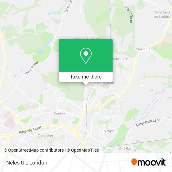 Neles Uk map