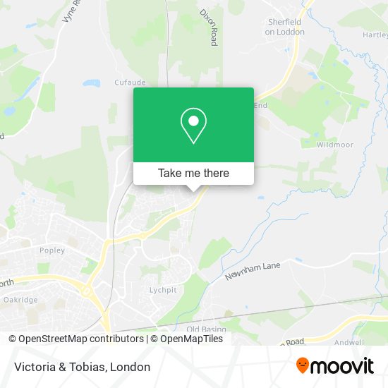 Victoria & Tobias map