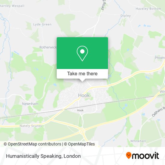 Humanistically Speaking map