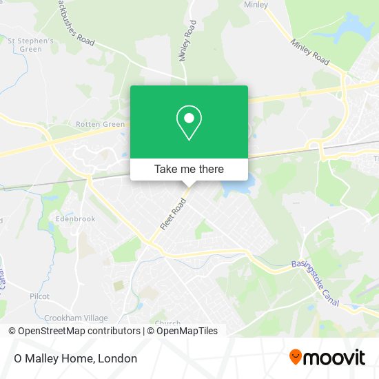 O Malley Home map