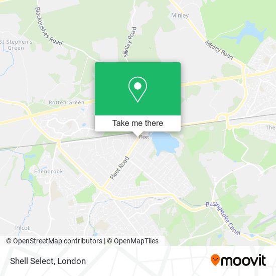 Shell Select map
