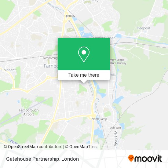 Gatehouse Partnership map