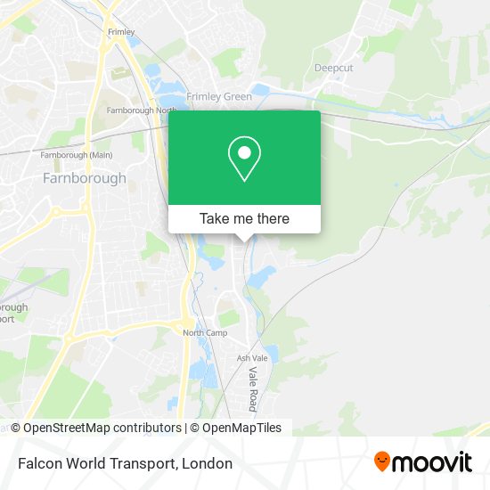 Falcon World Transport map
