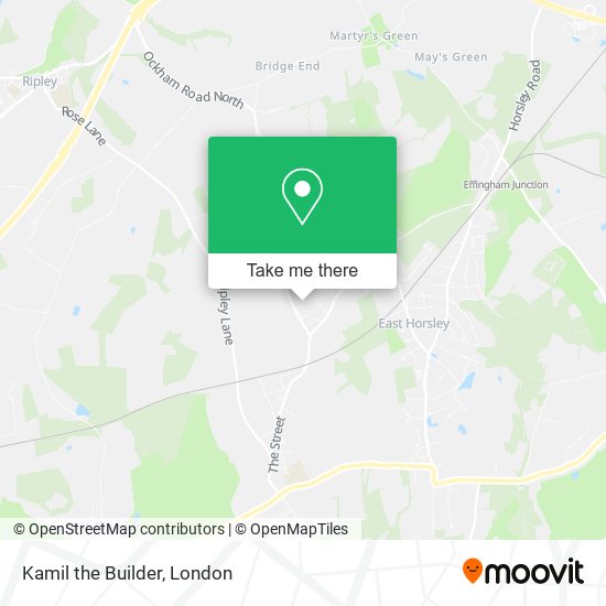 Kamil the Builder map