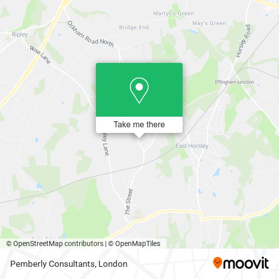 Pemberly Consultants map