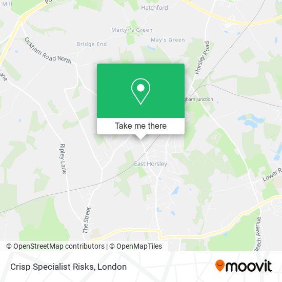 Crisp Specialist Risks map