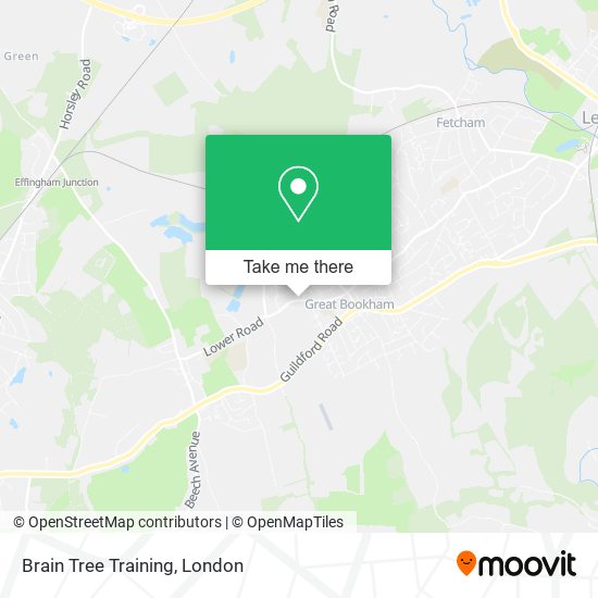 Brain Tree Training map