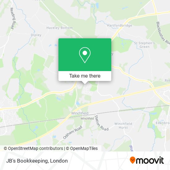 JB's Bookkeeping map