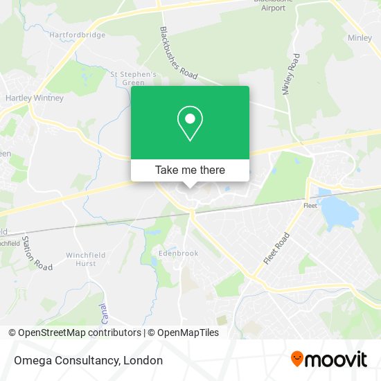 Omega Consultancy map