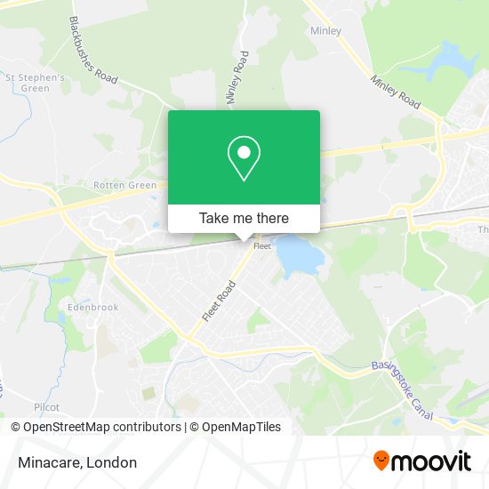 Minacare map