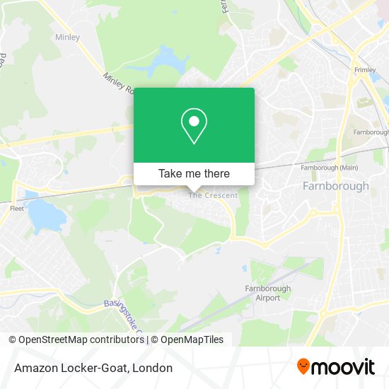 Amazon Locker-Goat map
