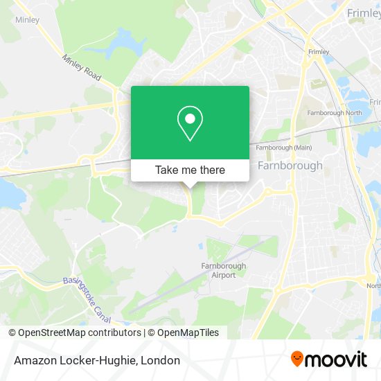 Amazon Locker-Hughie map