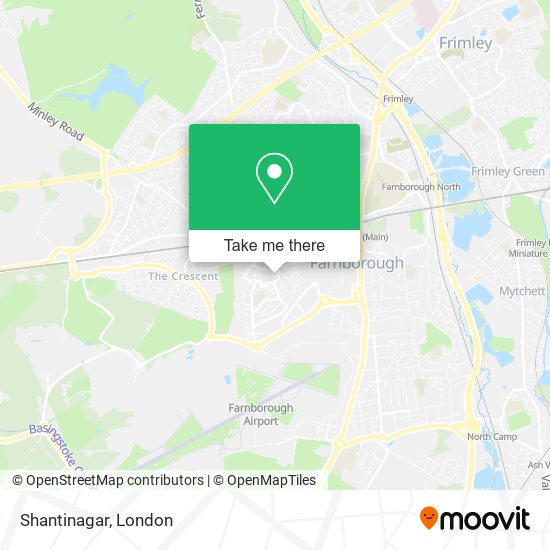 Shantinagar map