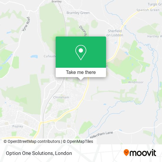 Option One Solutions map