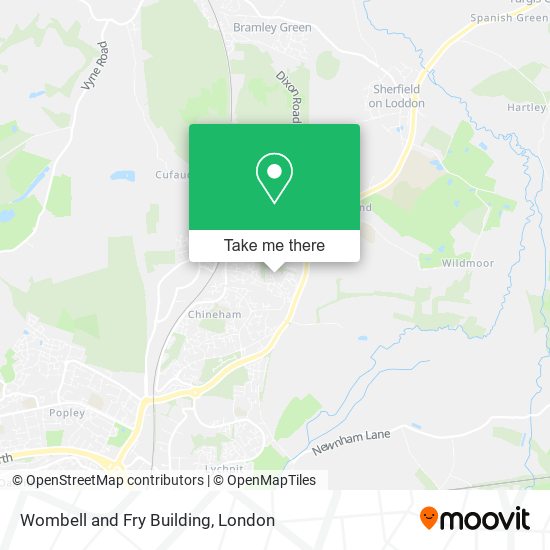 Wombell and Fry Building map