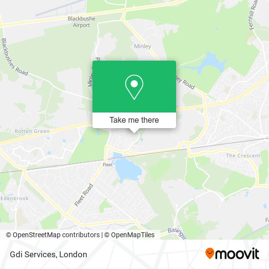 Gdi Services map