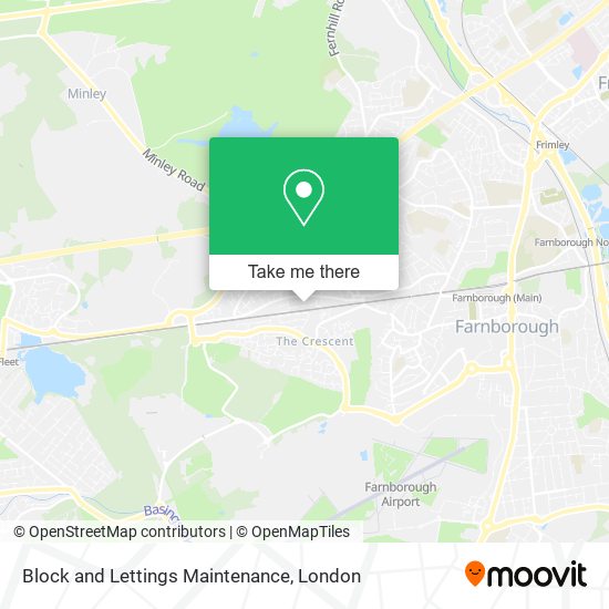 Block and Lettings Maintenance map