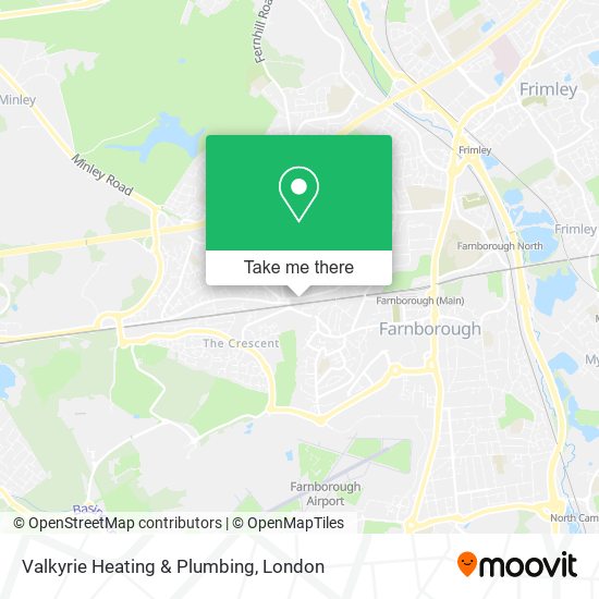Valkyrie Heating & Plumbing map