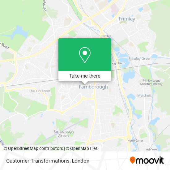 Customer Transformations map
