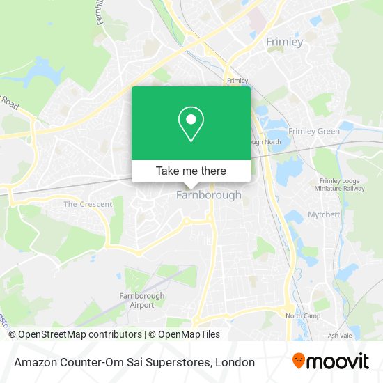 Amazon Counter-Om Sai Superstores map