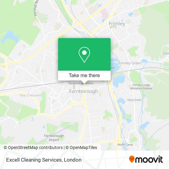 Excell Cleaning Services map