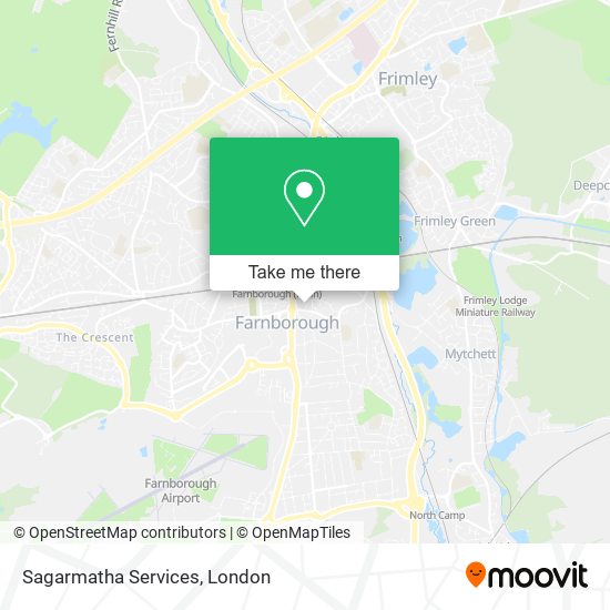 Sagarmatha Services map