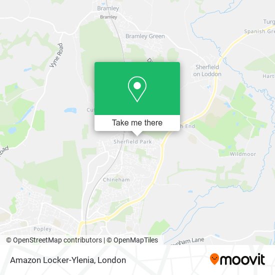 Amazon Locker-Ylenia map