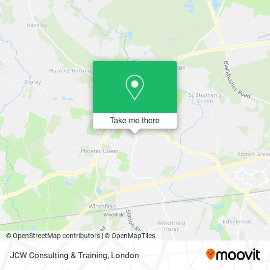 JCW Consulting & Training map