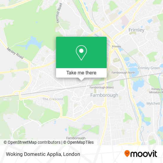 Woking Domestic Applia map