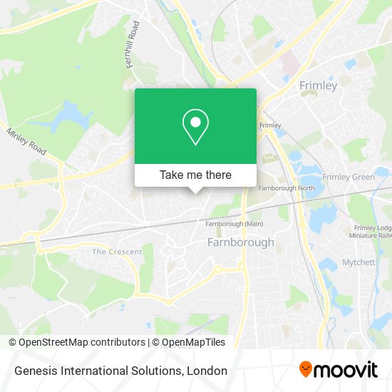 Genesis International Solutions map